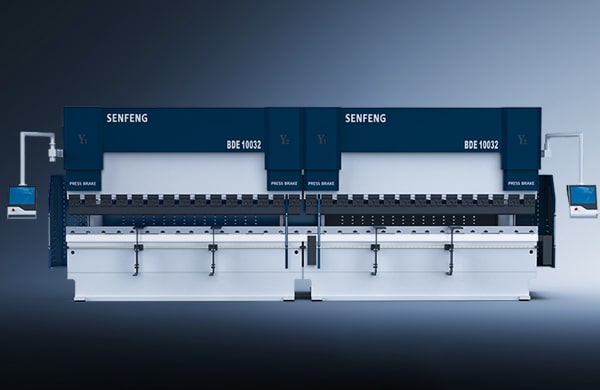 Tandem CNC Press Brake For Ultra-long Sheets BDE Series