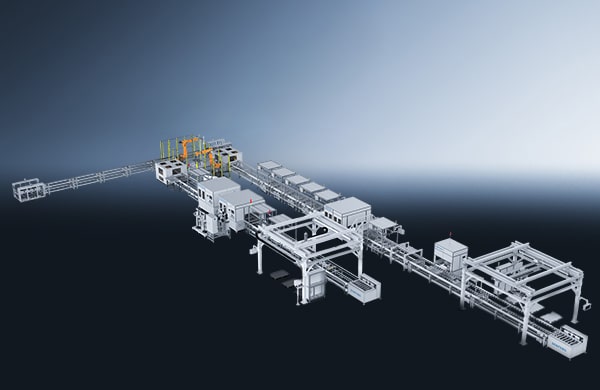 New Energy Battery Module Pack Assembly Line