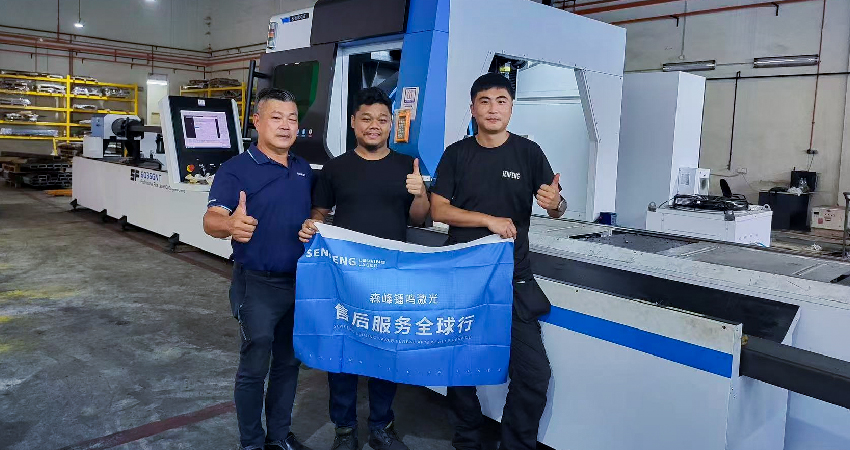 SF3015H 6kW Fiber Laser Cutter